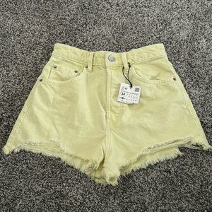Hi rise Zara NWT shorts